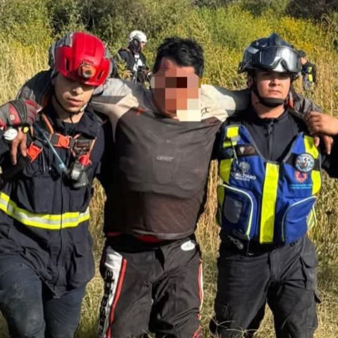Rescatan a Tres Hombres Extraviados en Peña Colorada